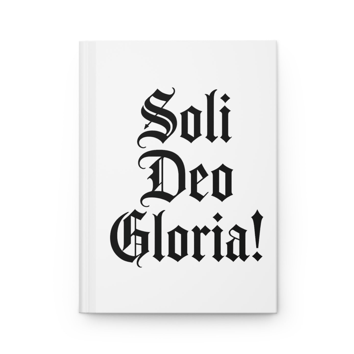 'Soli Deo Gloria' Scripture Notebook (Isaiah 42:8)