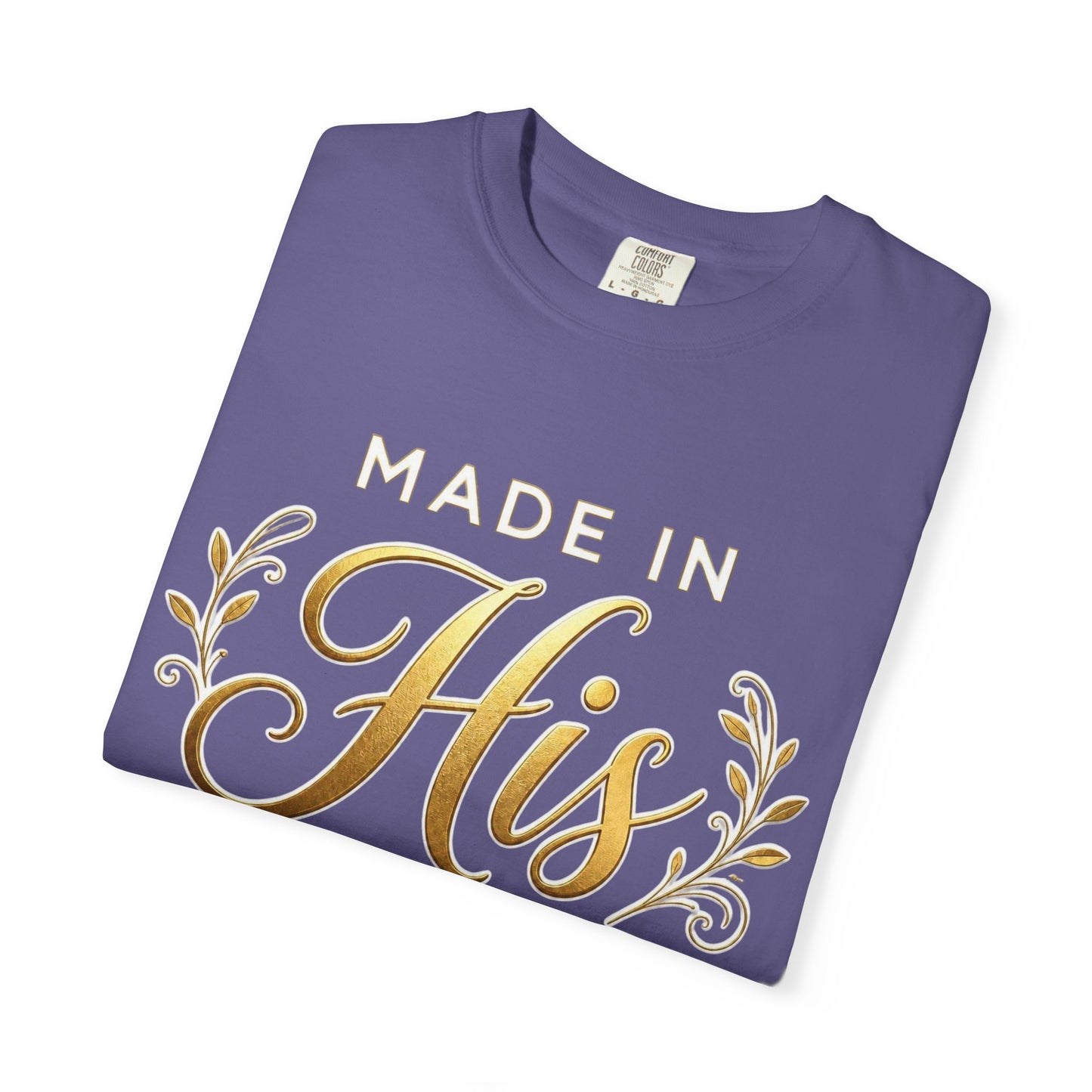 Made in His Image T-Shirt — Christian Trinity Faith Tee