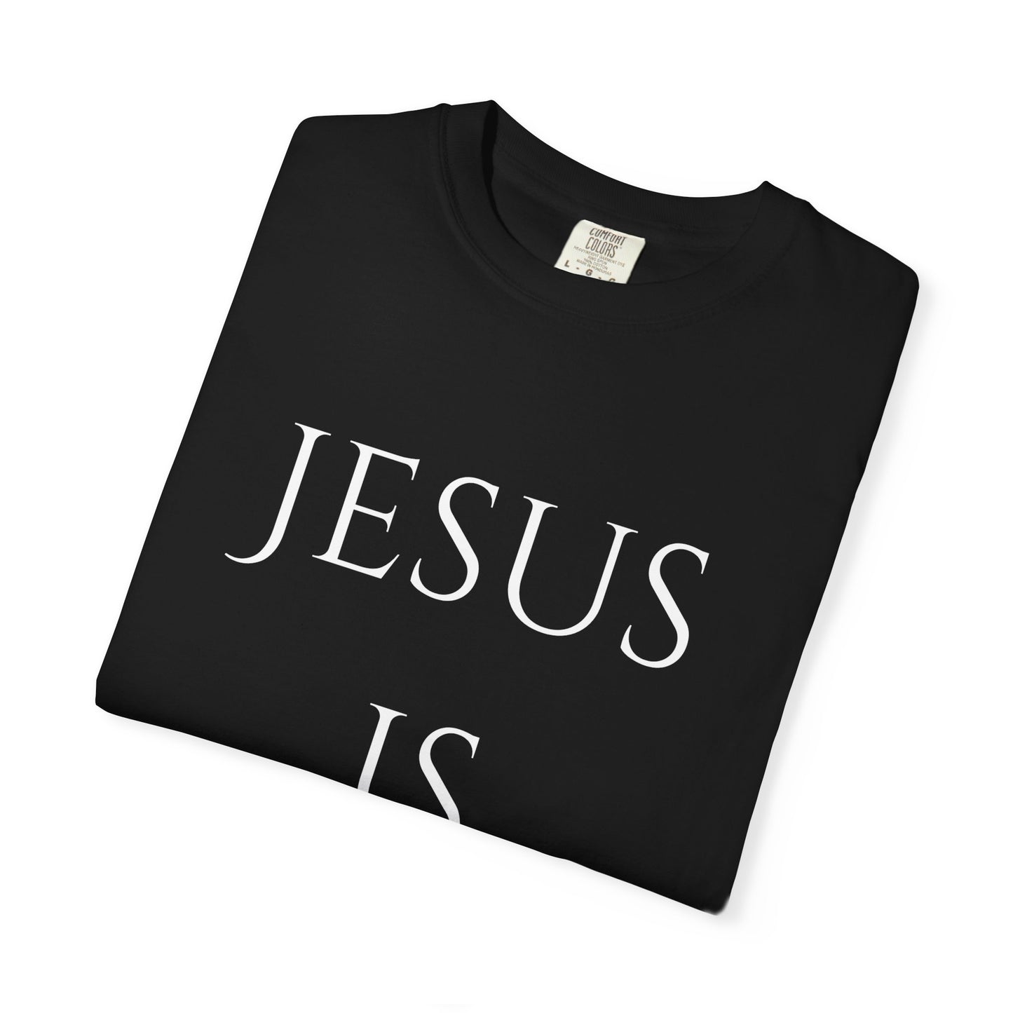 Jesus Is Lord T-Shirt —with Crown of Thorns & Jerusalem Cross