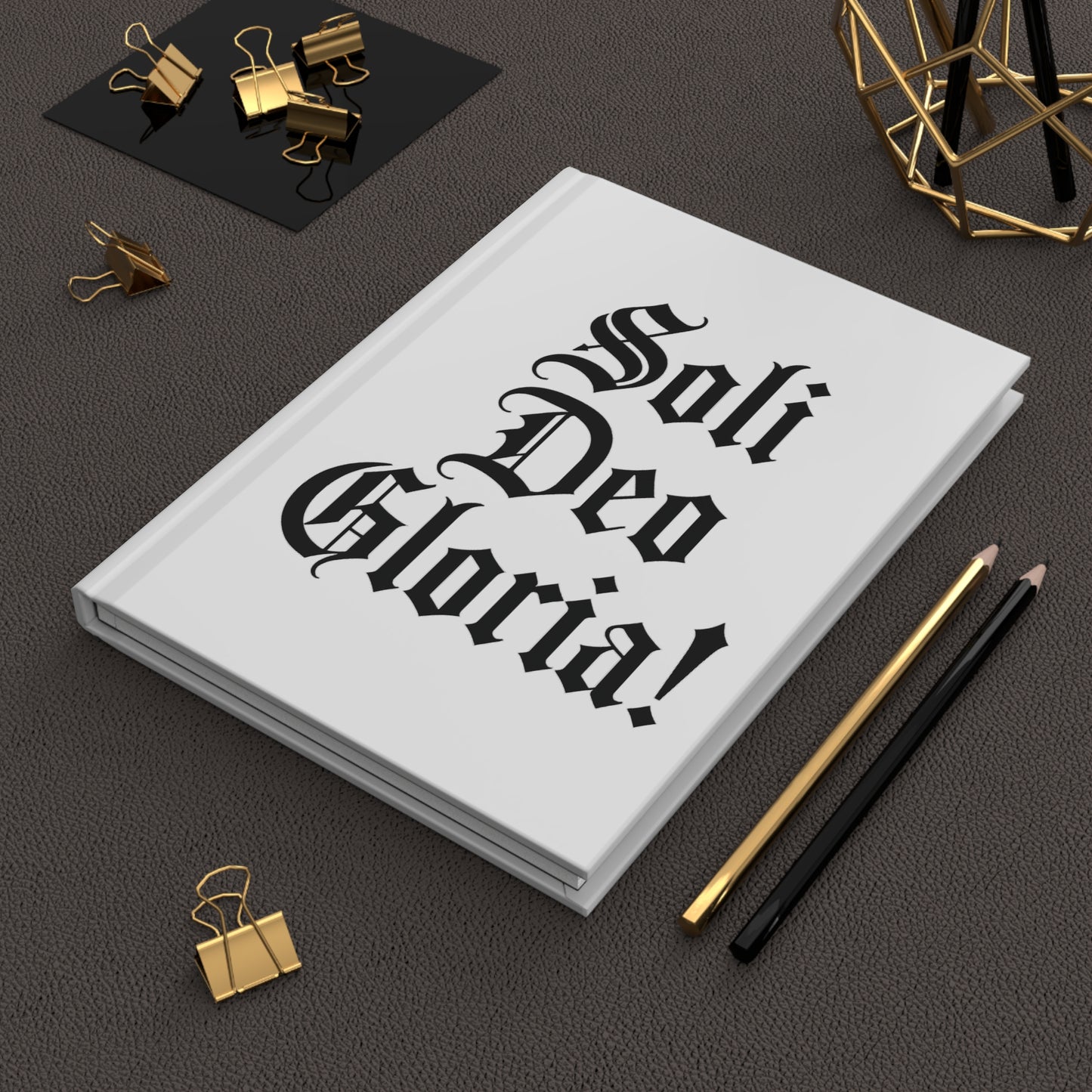 'Soli Deo Gloria' Scripture Notebook (Isaiah 42:8)