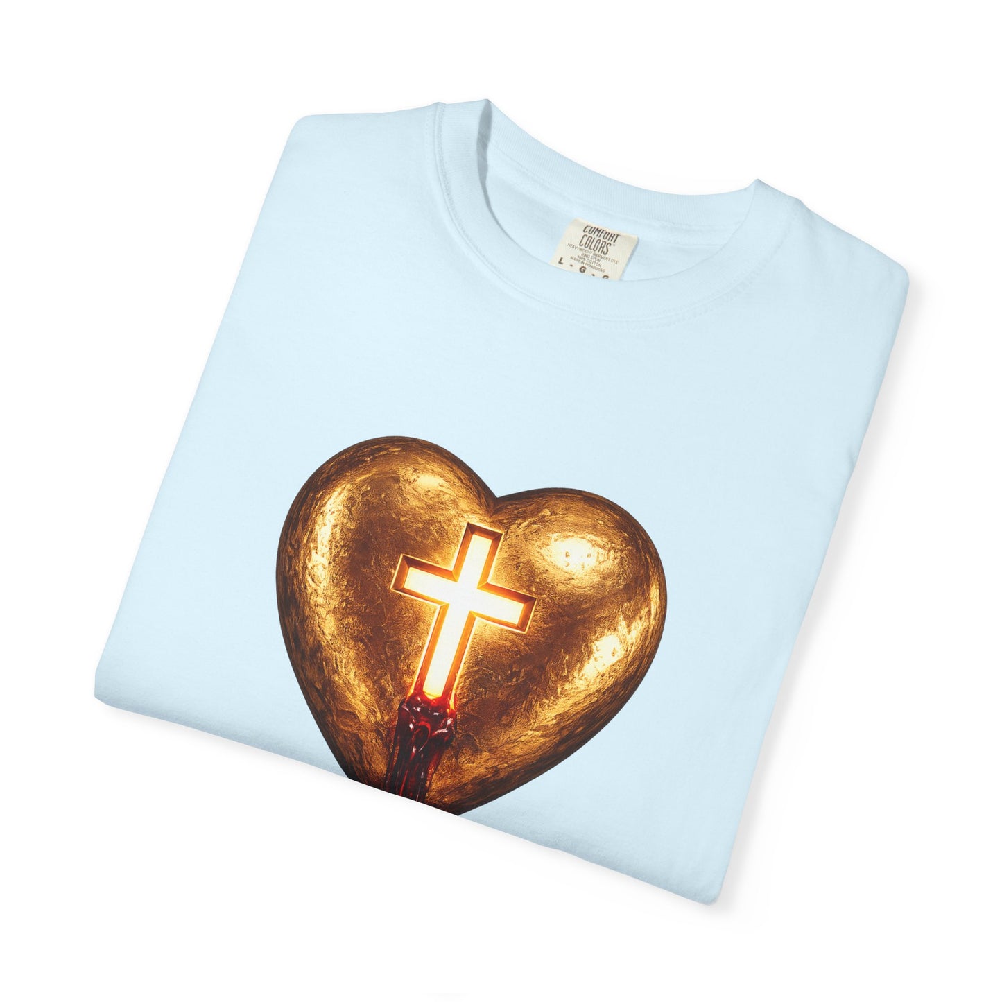 Cross My Heart T-Shirt — Galatians 2:20 Scripture Tee