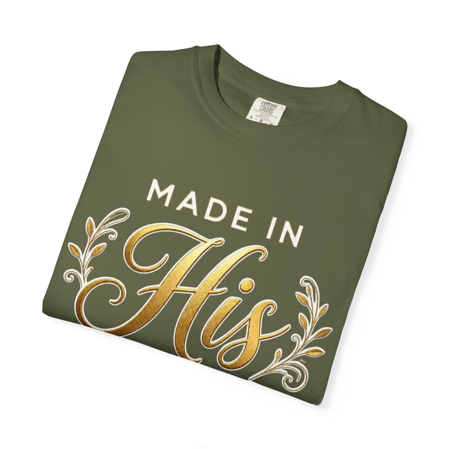 Made in His Image T-Shirt — Christian Trinity Faith Tee