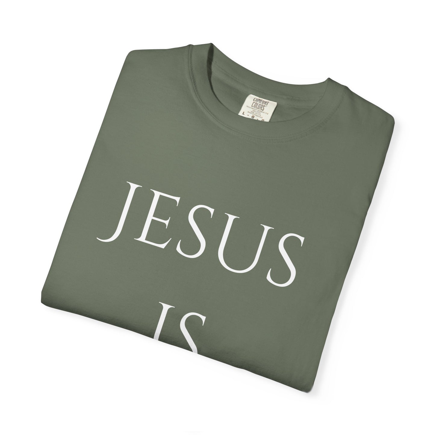 Jesus Is Lord T-Shirt —with Crown of Thorns & Jerusalem Cross