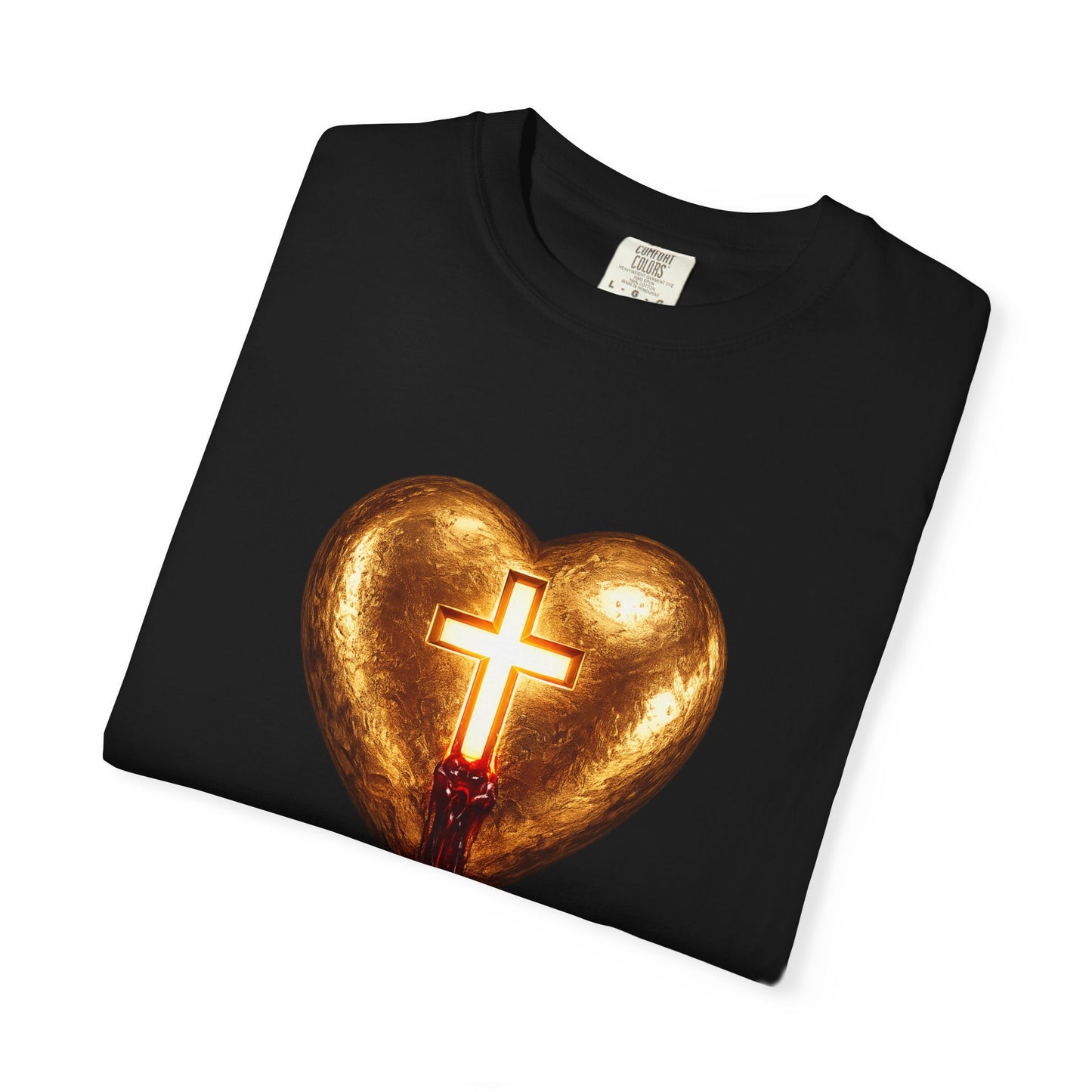 Cross My Heart T-Shirt — Galatians 2:20 Scripture Tee