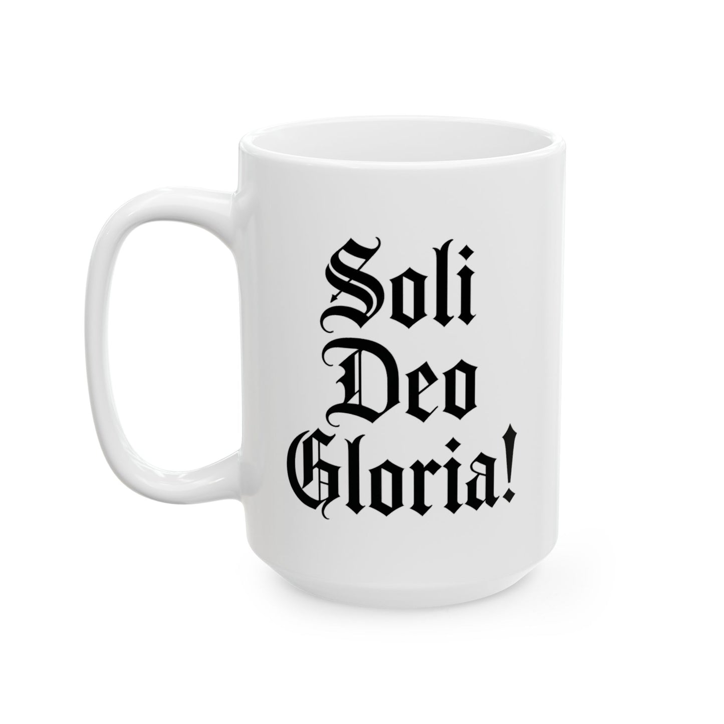 Glory to God Alone mug (11oz, 15oz)