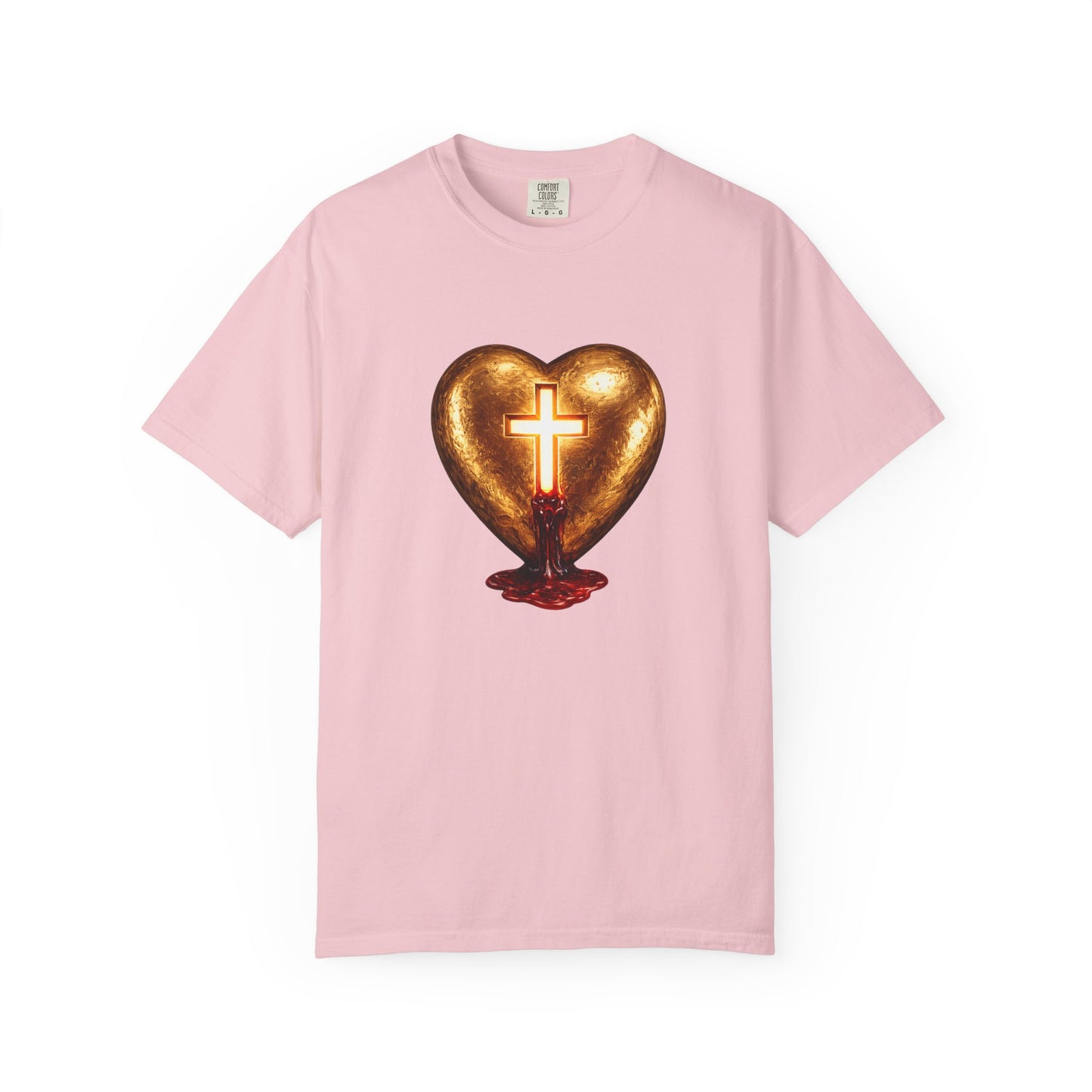 Cross My Heart T-Shirt — Galatians 2:20 Scripture Tee