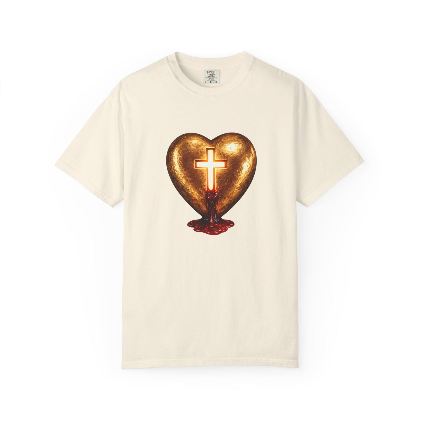 Cross My Heart T-Shirt — Galatians 2:20 Scripture Tee