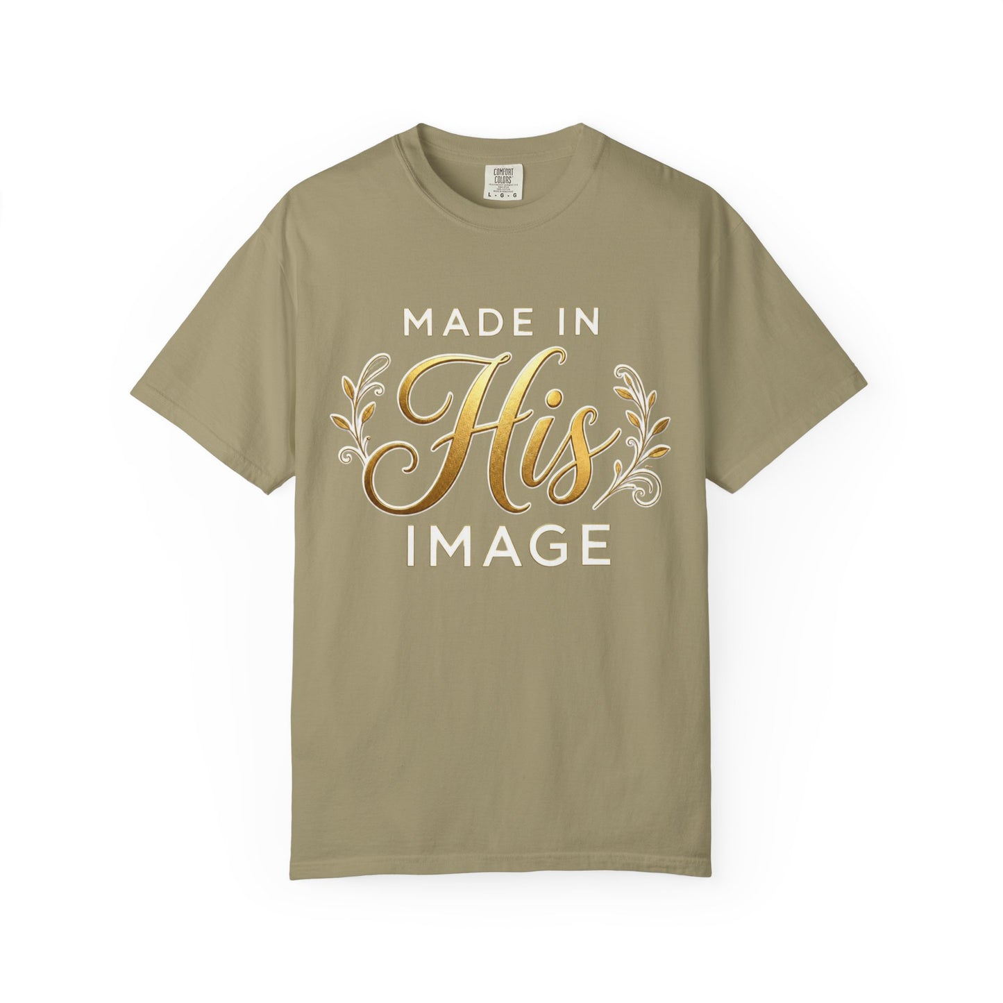 Made in His Image T-Shirt — Christian Trinity Faith Tee