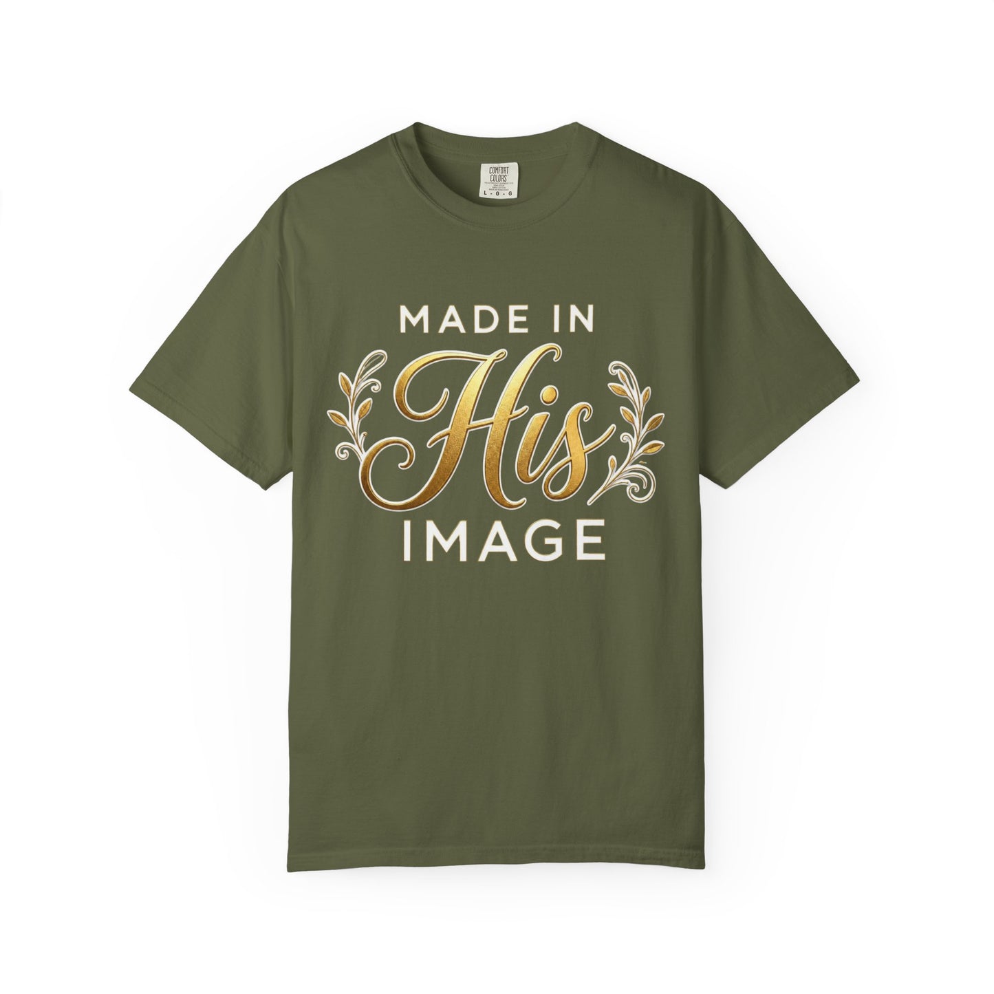 Made in His Image T-Shirt — Christian Trinity Faith Tee