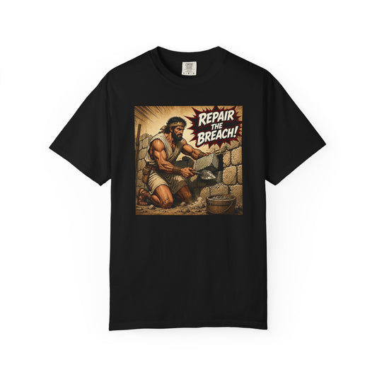 Repairer of the Breach T-Shirt — Isaiah 58:12 Inspirational Christian Tee