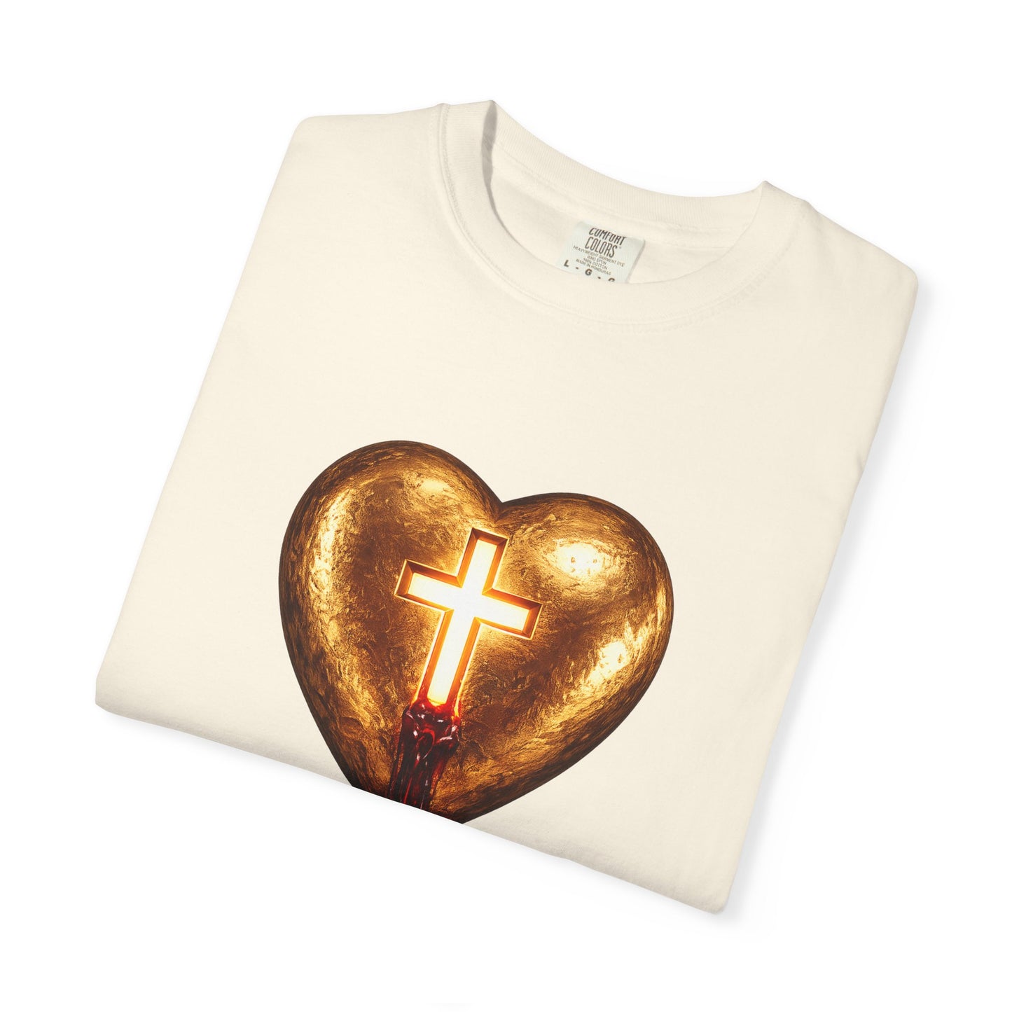 Cross My Heart T-Shirt — Galatians 2:20 Scripture Tee
