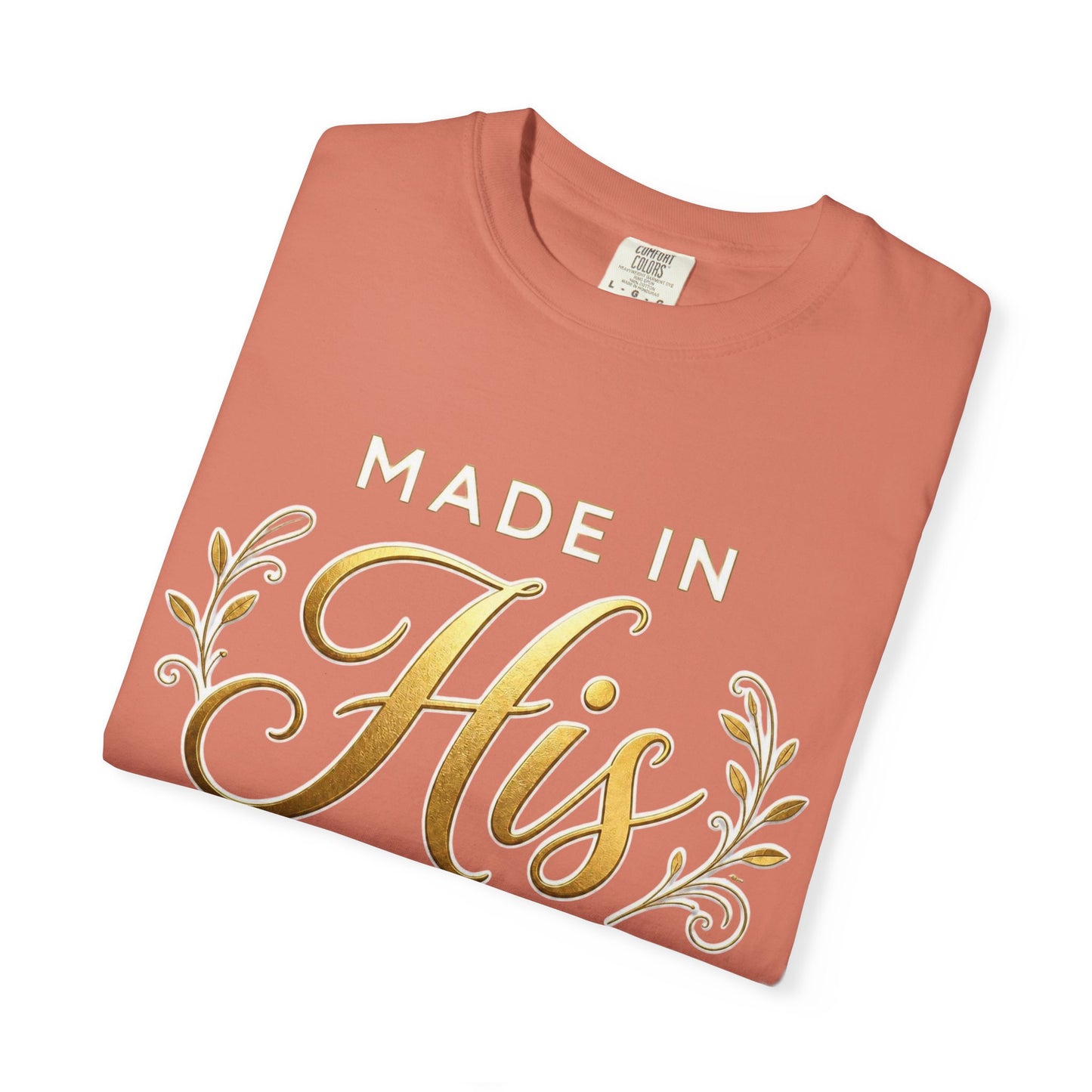Made in His Image T-Shirt — Christian Trinity Faith Tee