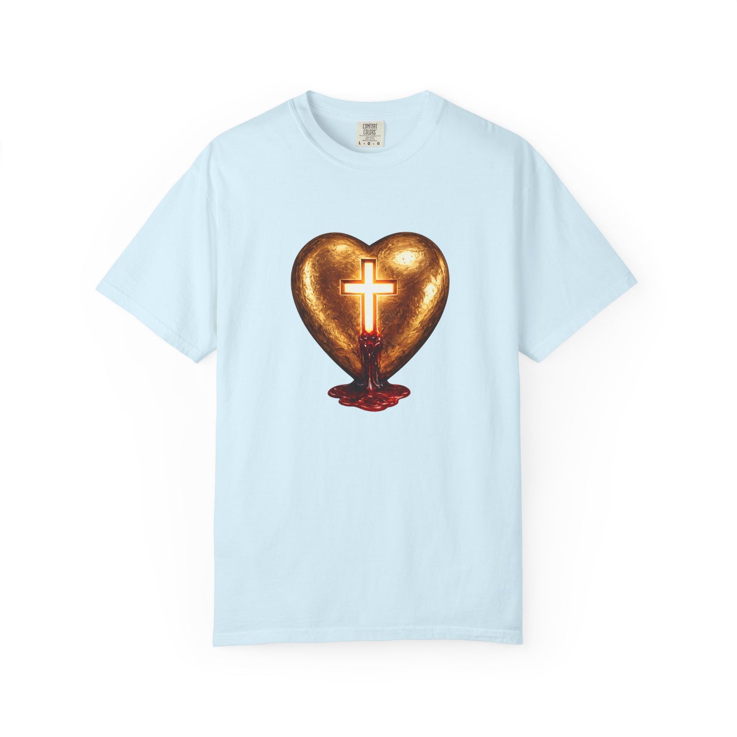 Cross My Heart T-Shirt — Galatians 2:20 Scripture Tee
