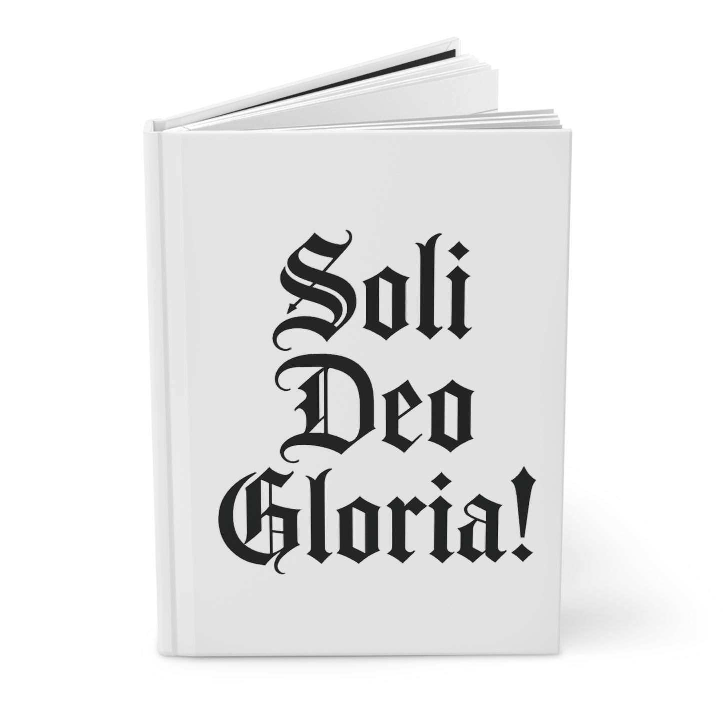 'Soli Deo Gloria' Scripture Notebook (Isaiah 42:8)