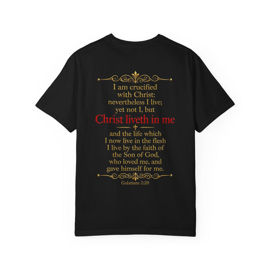Cross My Heart T-Shirt — Galatians 2:20 Scripture Tee