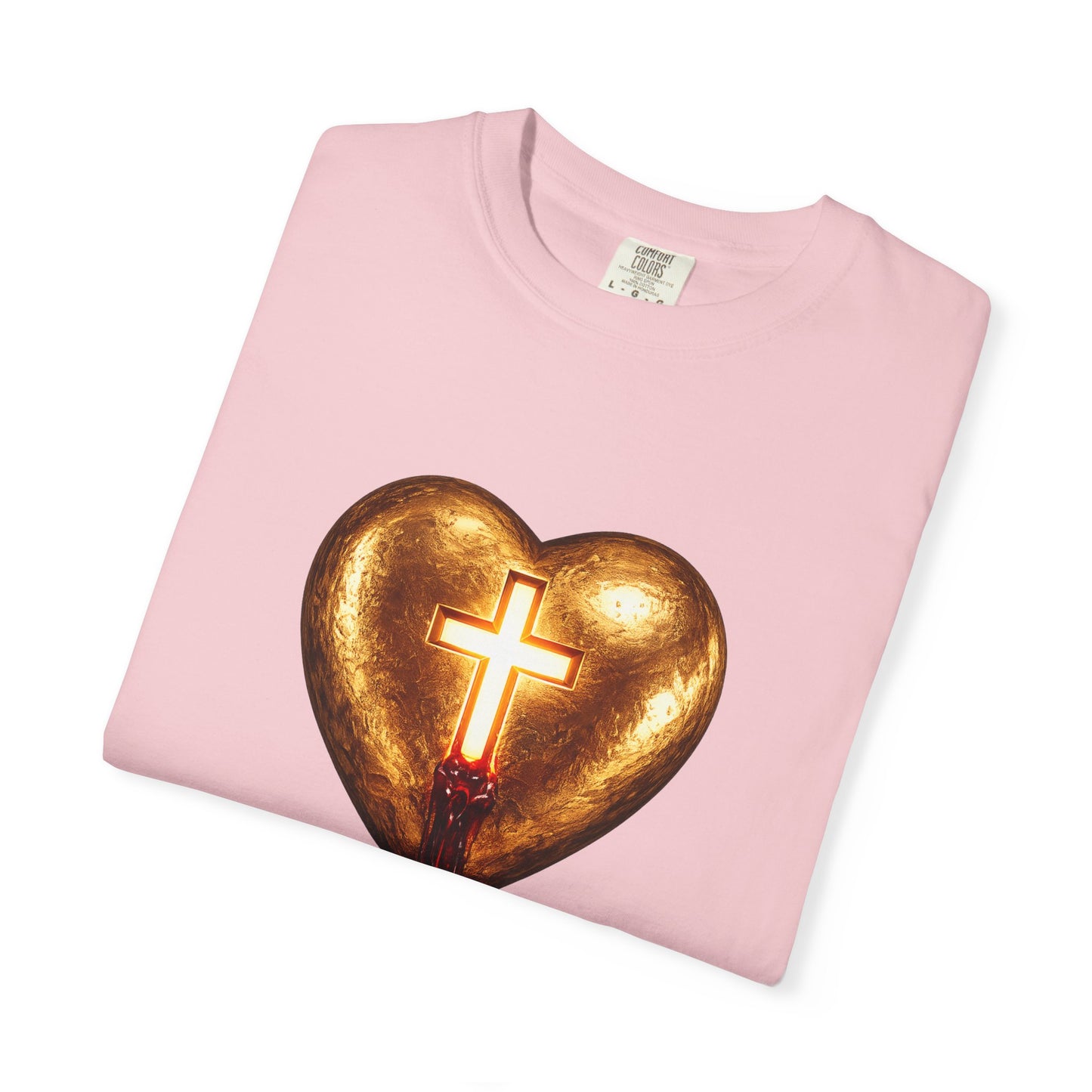 Cross My Heart T-Shirt — Galatians 2:20 Scripture Tee