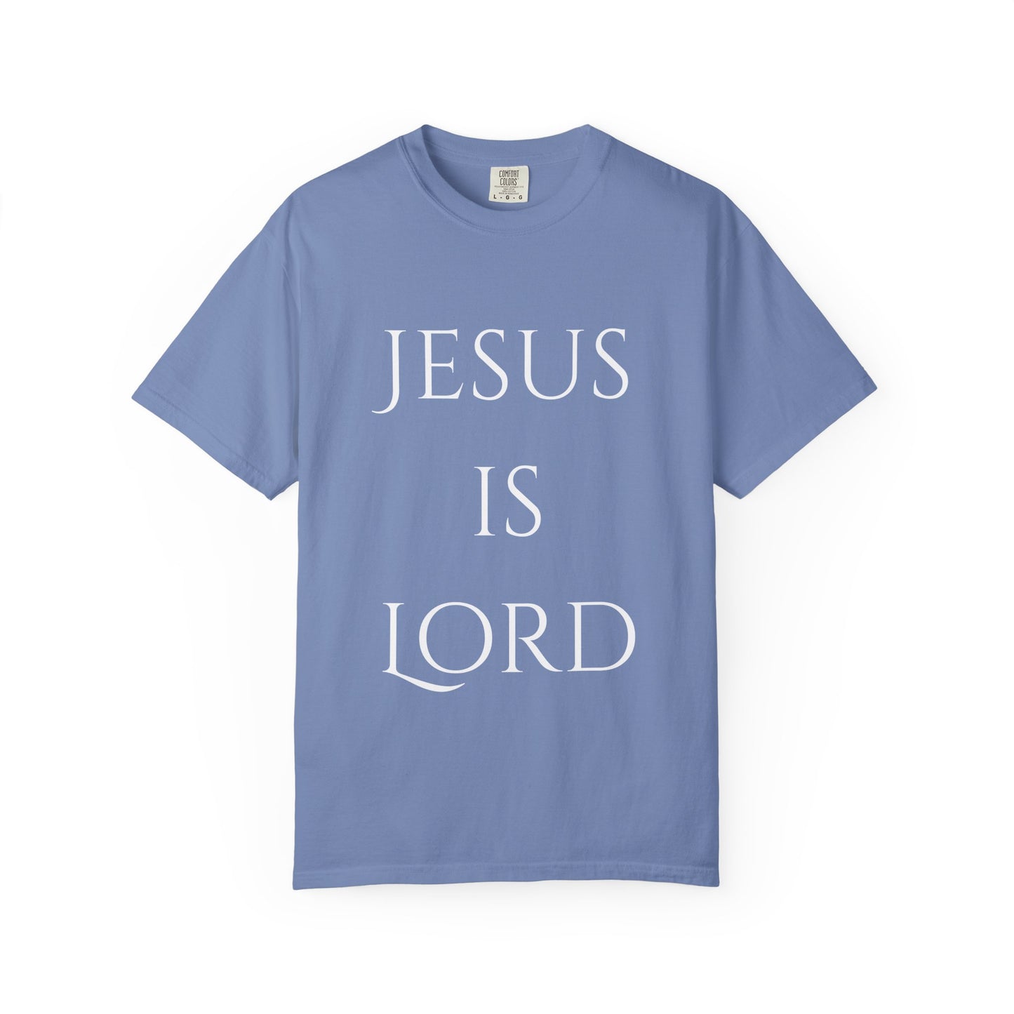Jesus Is Lord T-Shirt —with Crown of Thorns & Jerusalem Cross