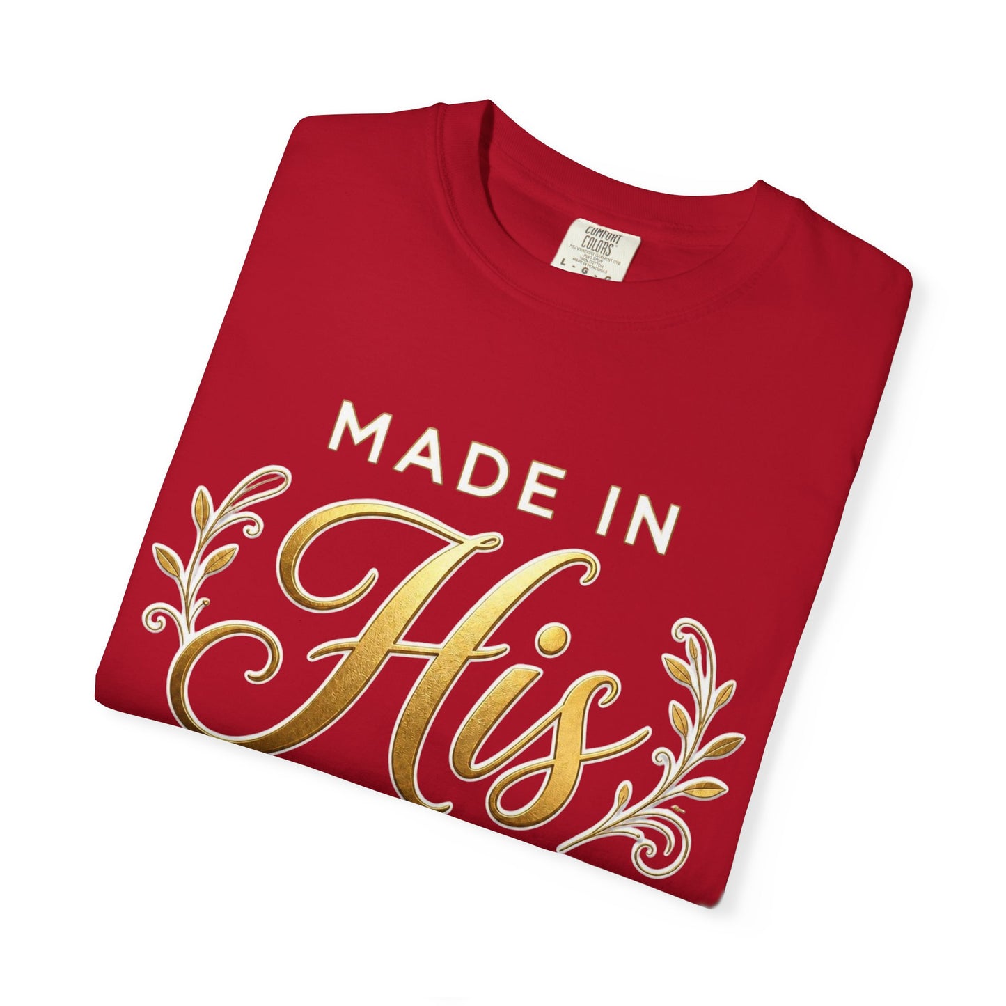 Made in His Image T-Shirt — Christian Trinity Faith Tee