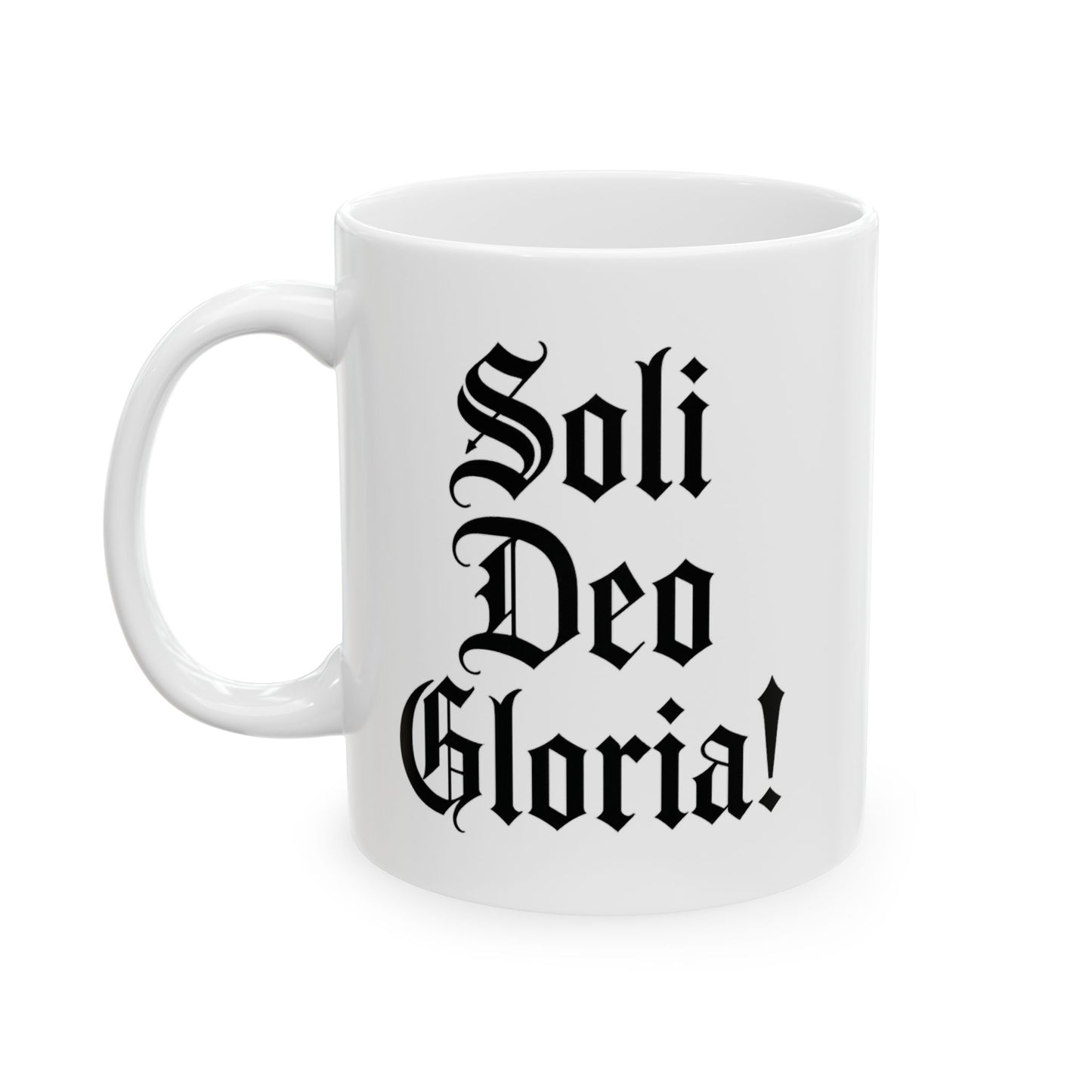 Glory to God Alone mug (11oz, 15oz)