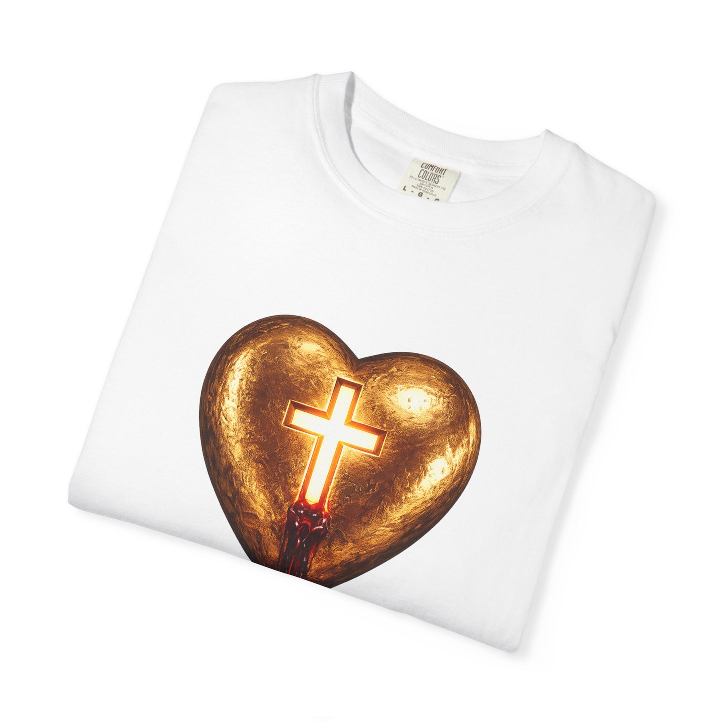Cross My Heart T-Shirt — Galatians 2:20 Scripture Tee