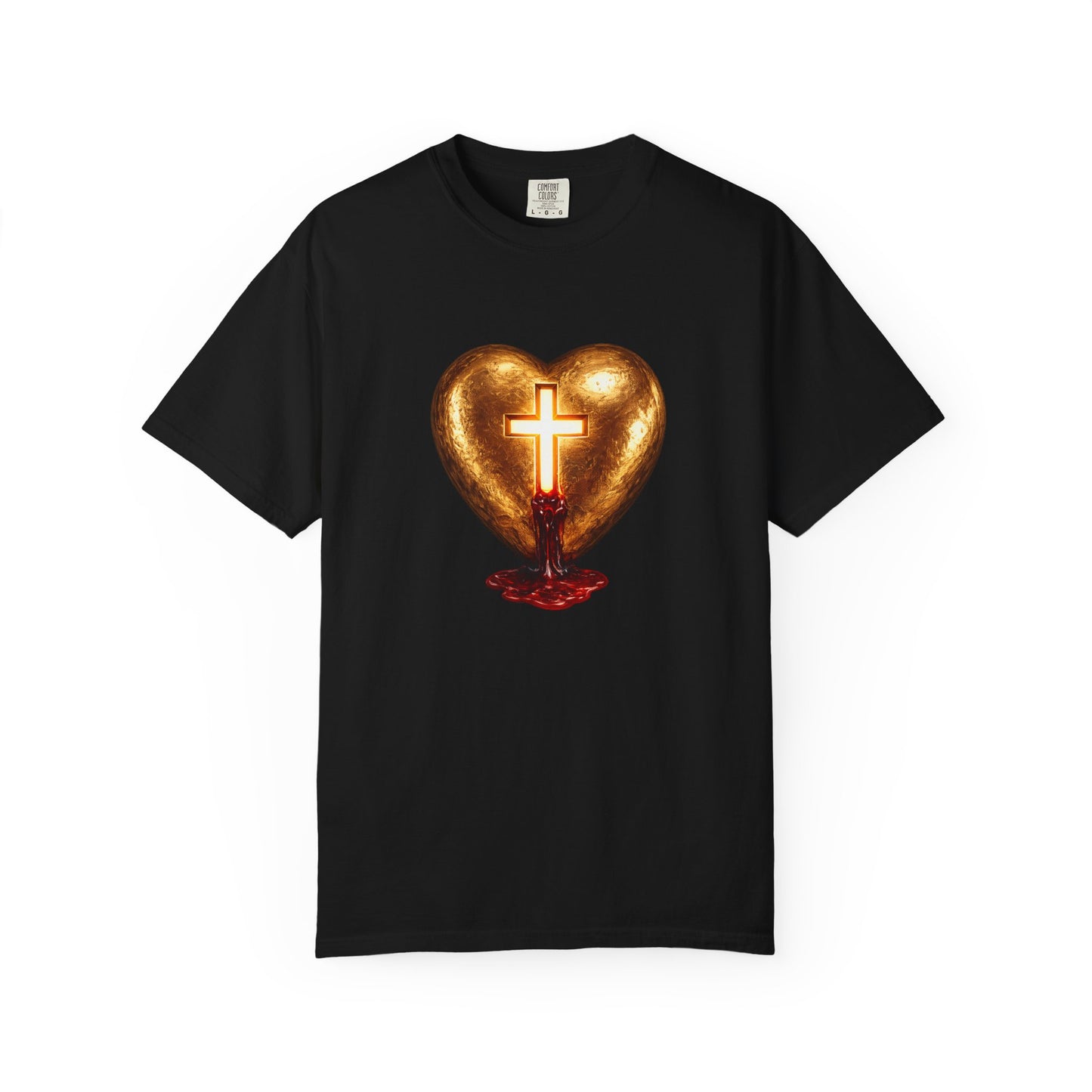 Cross My Heart T-Shirt — Galatians 2:20 Scripture Tee