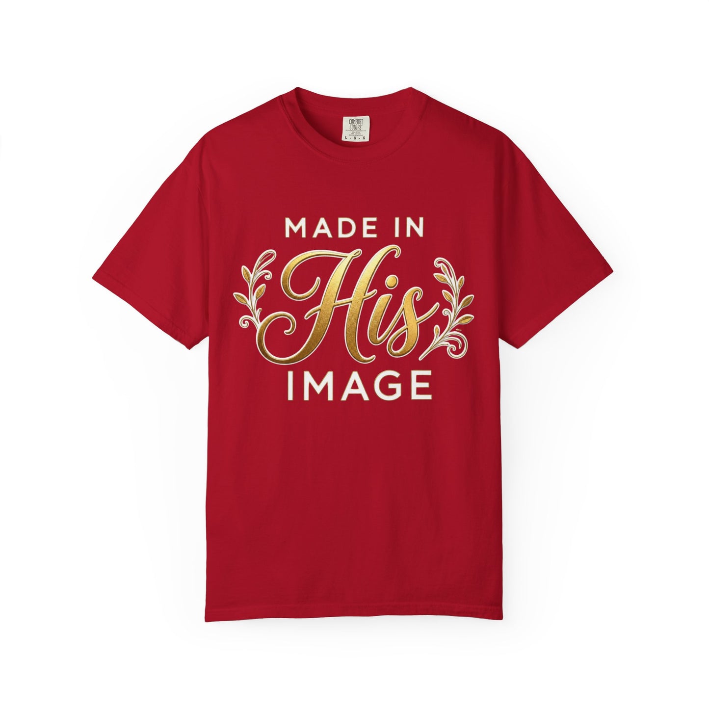 Made in His Image T-Shirt — Christian Trinity Faith Tee