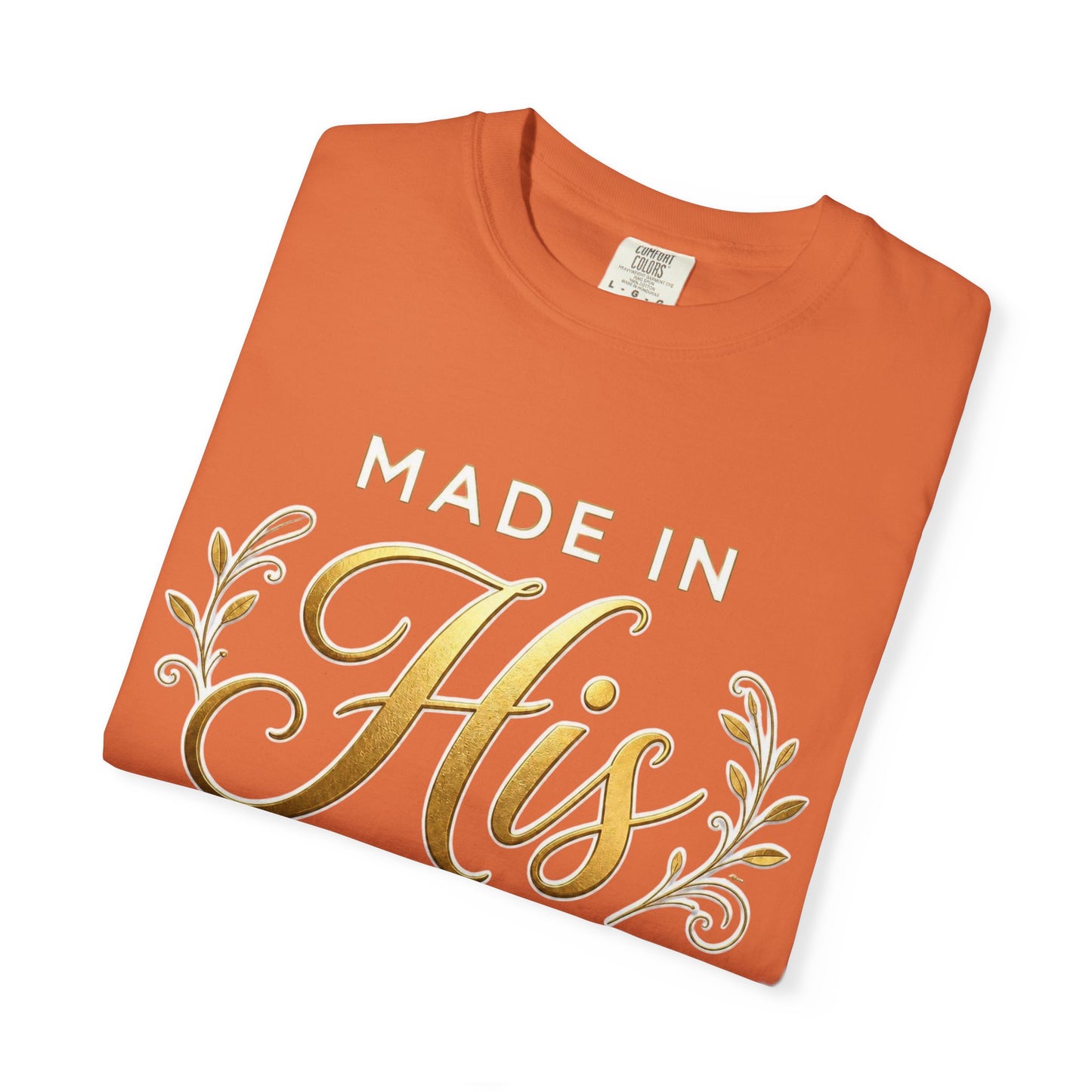 Made in His Image T-Shirt — Christian Trinity Faith Tee